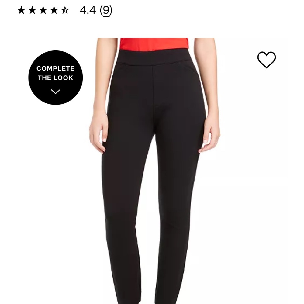 Spanx Back seam skinny black pant black Petite large New with tags, never worn